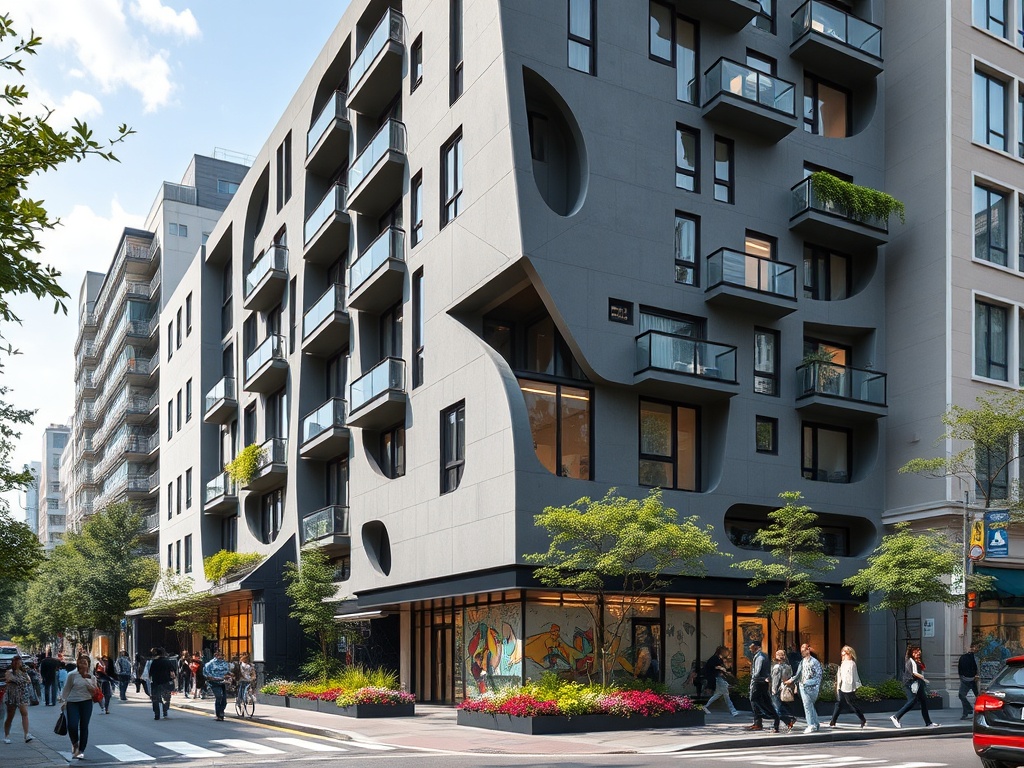 Покупка квартиры в доме с нестандартной архитектурой Покупка квартиры в доме с нестандартной архитектурой